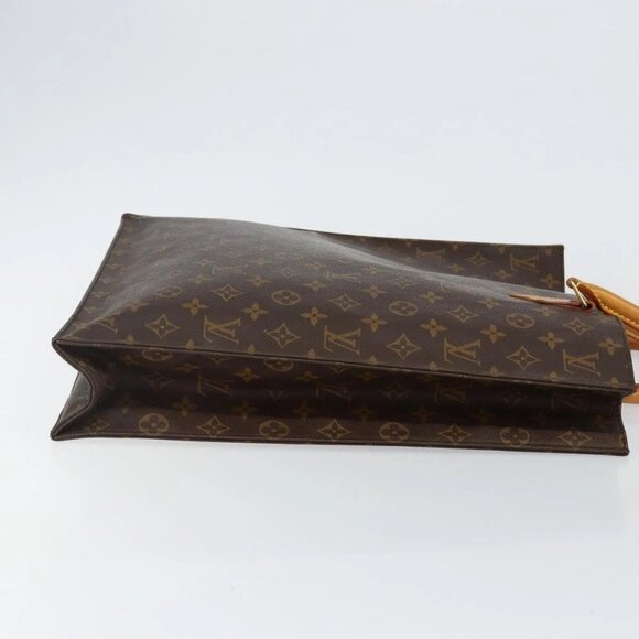 LOUIS VUITTON Monogram Sac Plat Hand Bag M51140 LV Auth 142812 - Picture 8 of 14